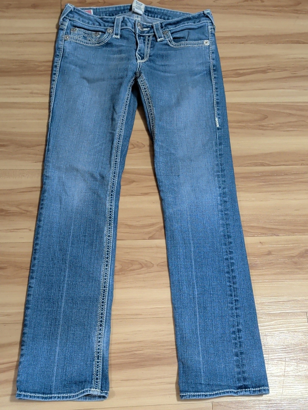 True Religion Women's Blue Bootcut Jeans